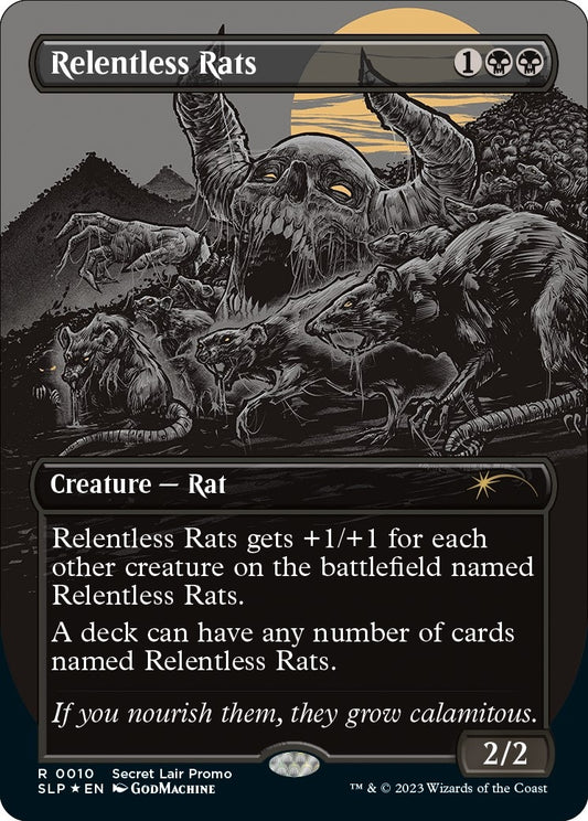 Image for Relentless Rats (0010) (10) (Secret Lair Showdown) - Magic: The Gathering