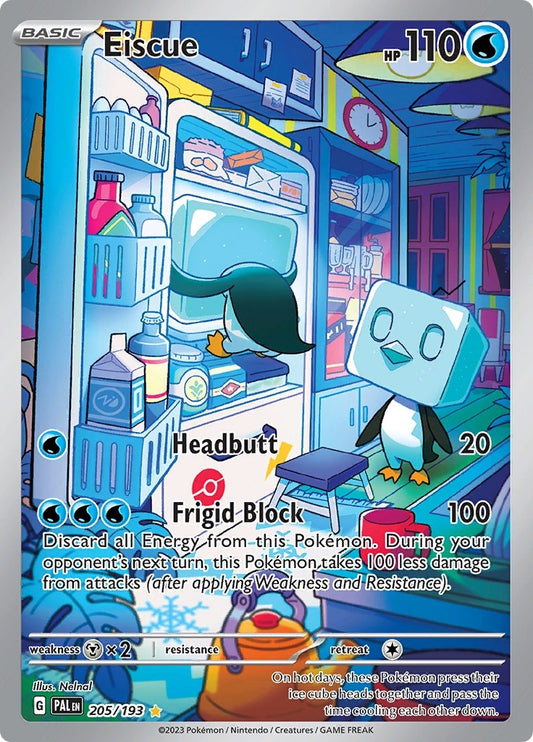 Image for Eiscue (205/193) (SV02: Paldea Evolved) - Pokemon
