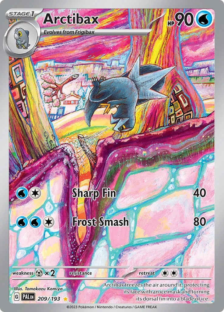 Image for Arctibax (209/193) (SV02: Paldea Evolved) - Pokemon