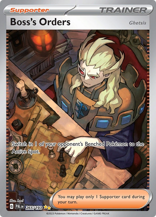 Image for Boss's Orders (265/193) (SV02: Paldea Evolved) - Pokemon