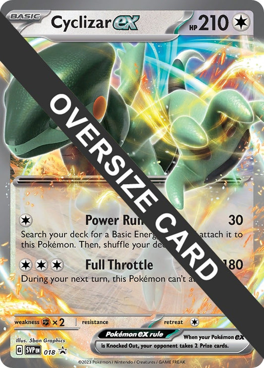 Image for Cyclizar ex (018) (Jumbo Cards) - Pokemon