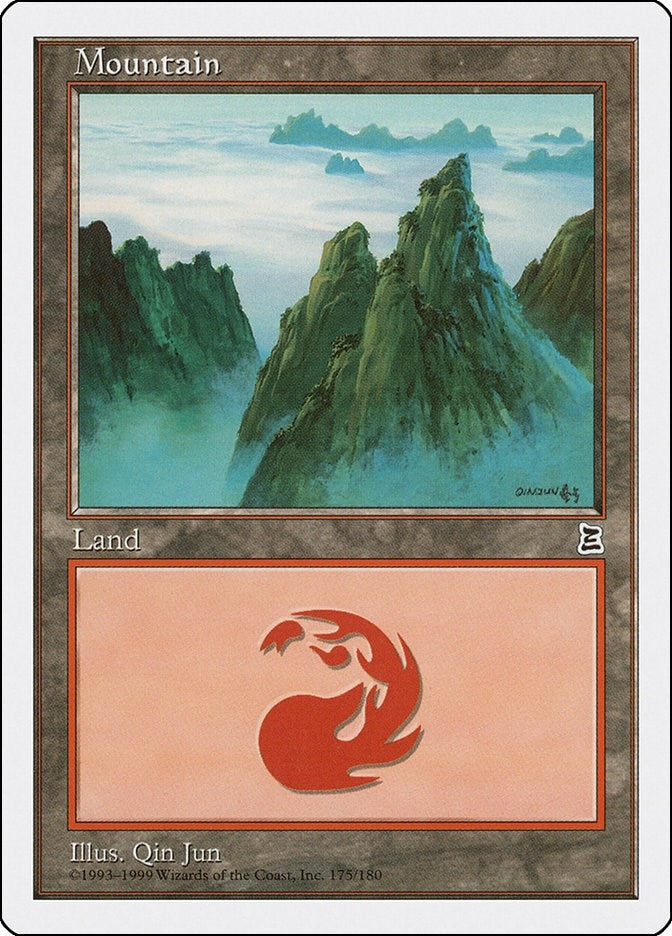 Image for Mountain (175) (175) (Portal Three Kingdoms) - Magic: The Gathering
