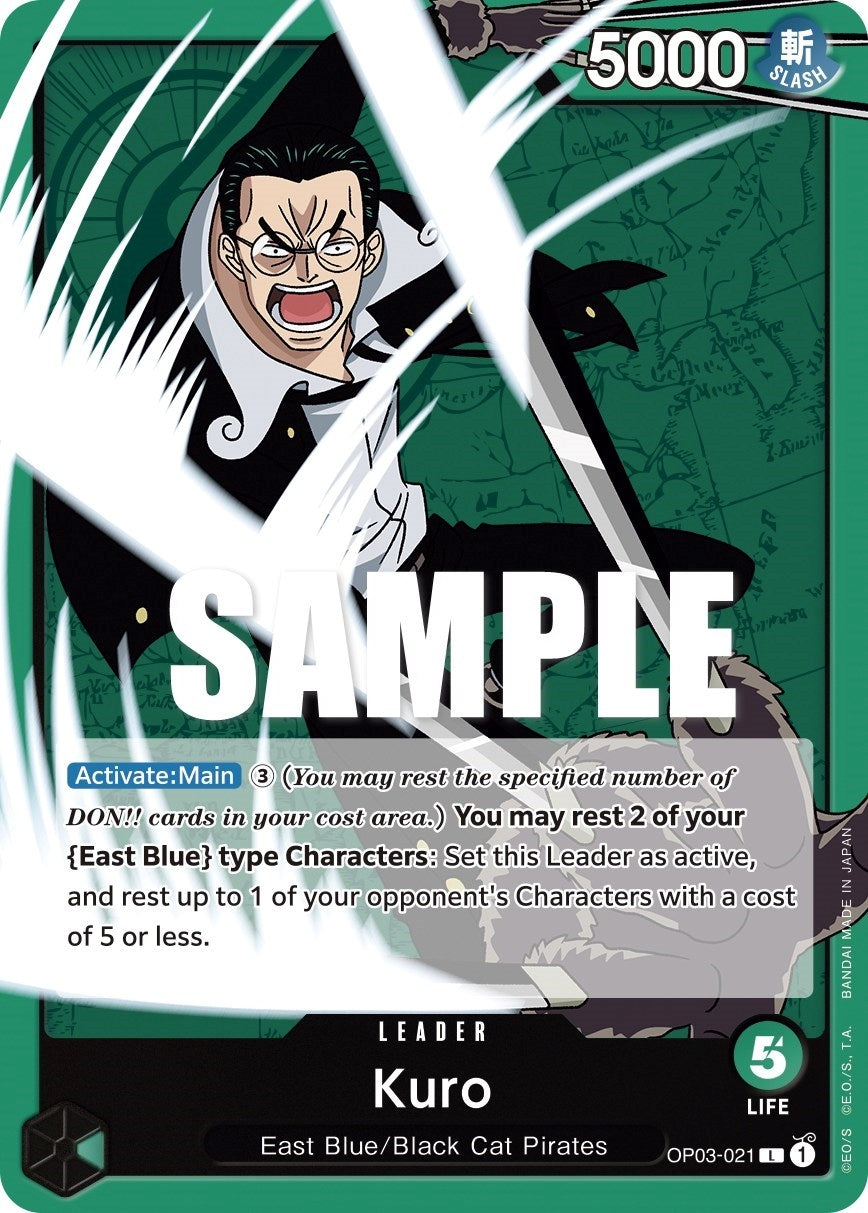 Image for Kuro (OP03-021) (Pillars of Strength) - One Piece Card Game