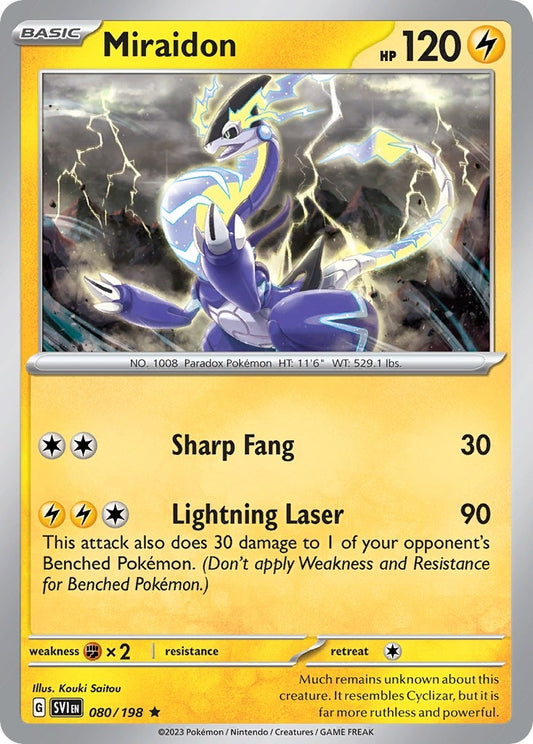 Image for Miraidon (080/198) (Deck Exclusives) - Pokemon