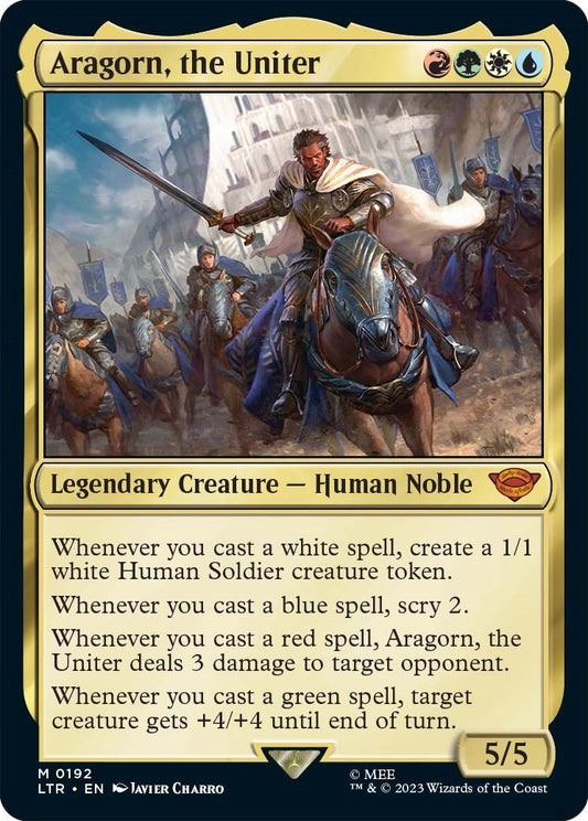 Image for Aragorn, the Uniter (192) (Universes Beyond: The Lord of the Rings: Tales of Middle-earth) - Magic: The Gathering