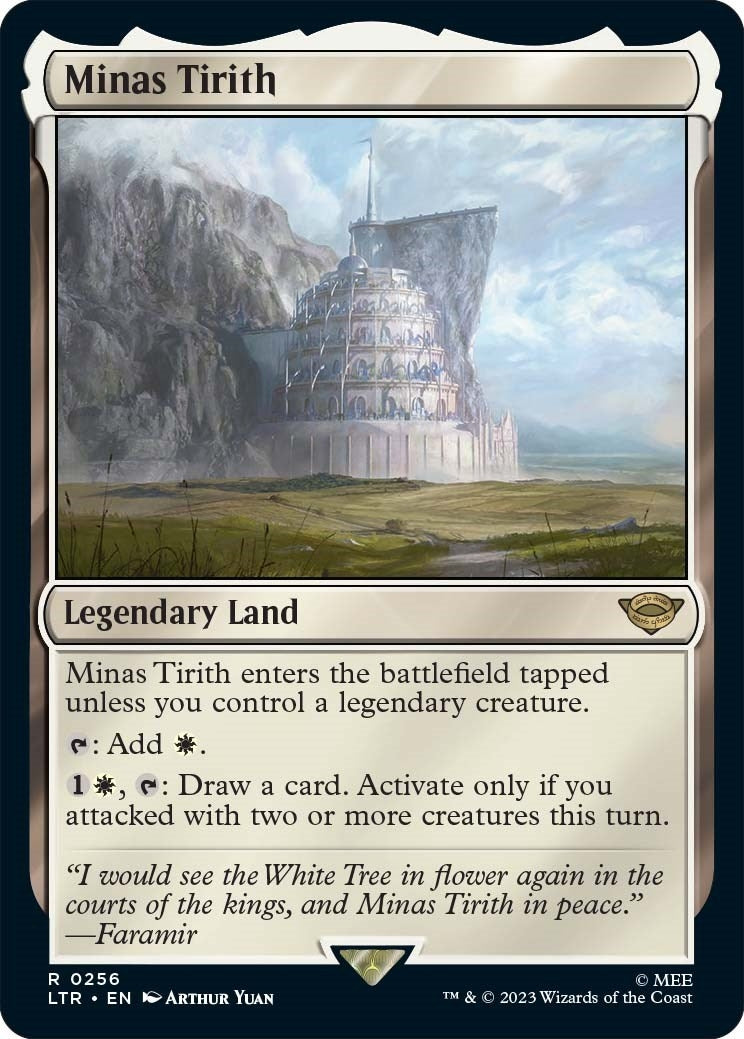 Image for Minas Tirith (256) (Universes Beyond: The Lord of the Rings: Tales of Middle-earth) - Magic: The Gathering