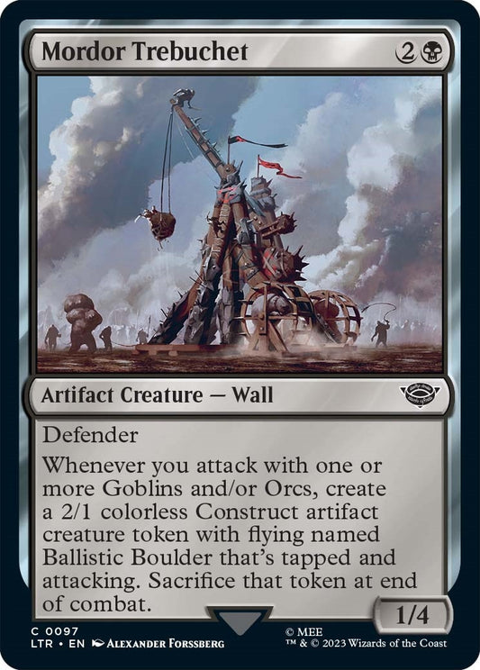 Image for Mordor Trebuchet (97) (Universes Beyond: The Lord of the Rings: Tales of Middle-earth) - Magic: The Gathering