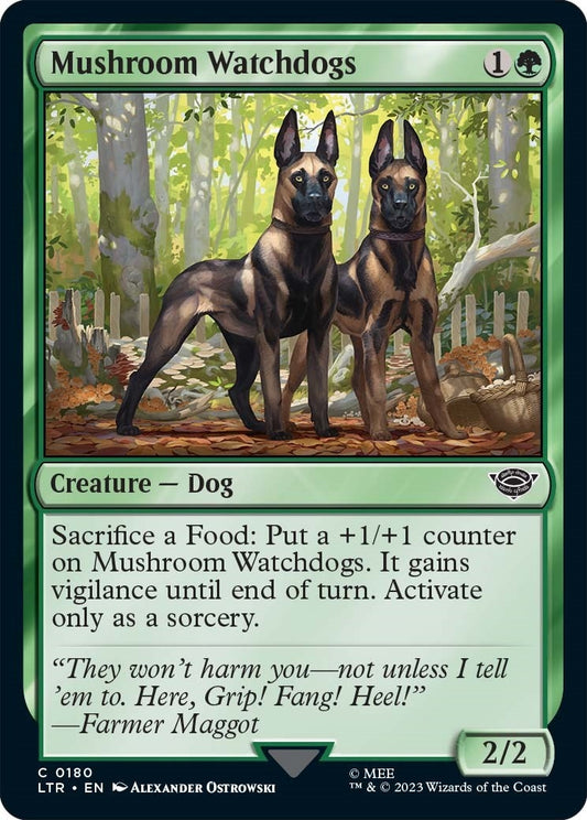 Image for Mushroom Watchdogs (180) (Universes Beyond: The Lord of the Rings: Tales of Middle-earth) - Magic: The Gathering