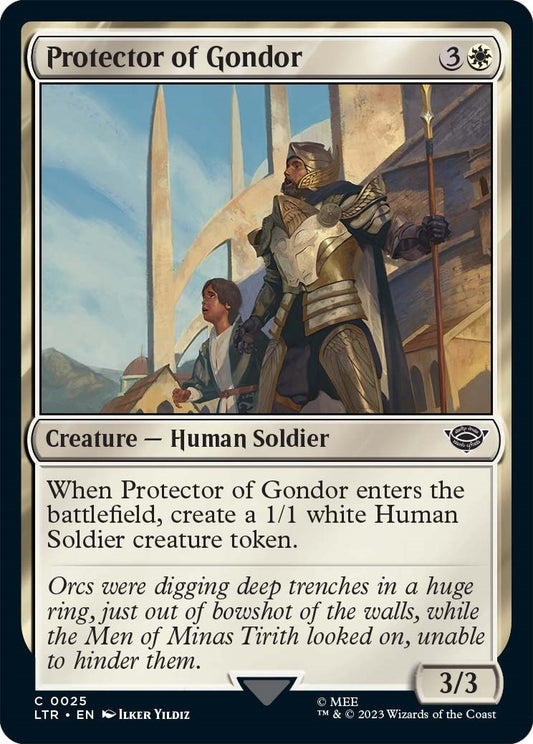 Image for Protector of Gondor (25) (Universes Beyond: The Lord of the Rings: Tales of Middle-earth) - Magic: The Gathering