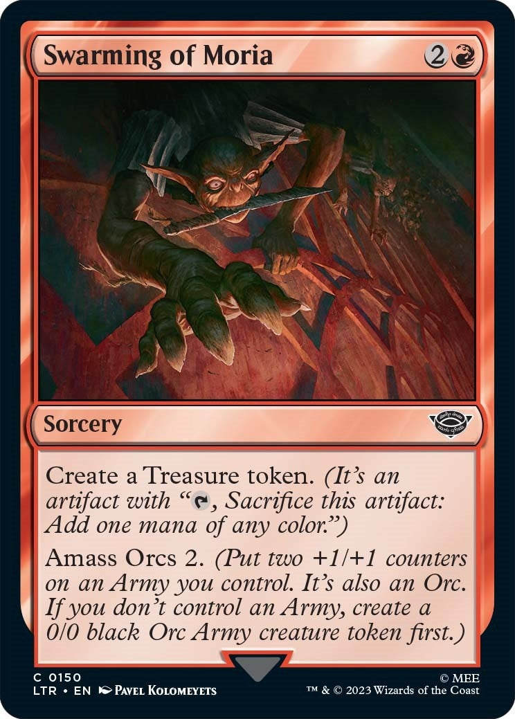 Image for Swarming of Moria (150) (Universes Beyond: The Lord of the Rings: Tales of Middle-earth) - Magic: The Gathering