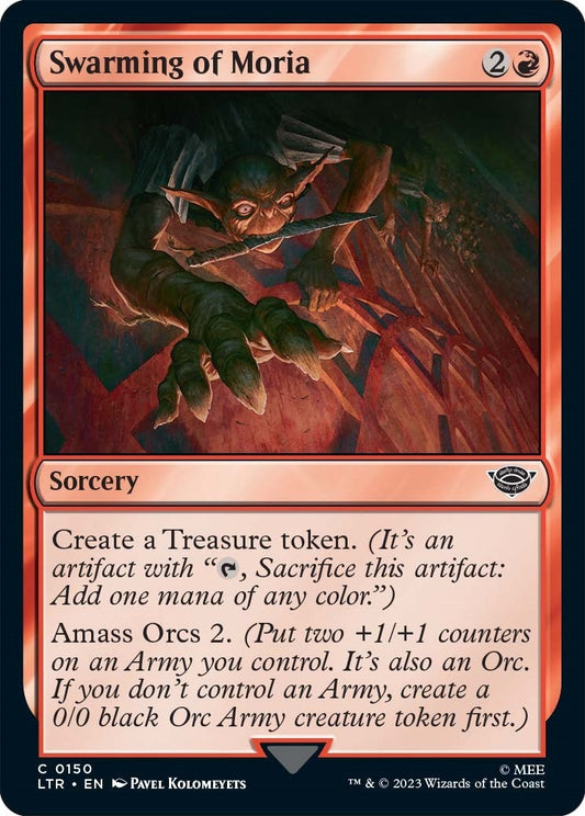 Image for Swarming of Moria (150) (Universes Beyond: The Lord of the Rings: Tales of Middle-earth) - Magic: The Gathering