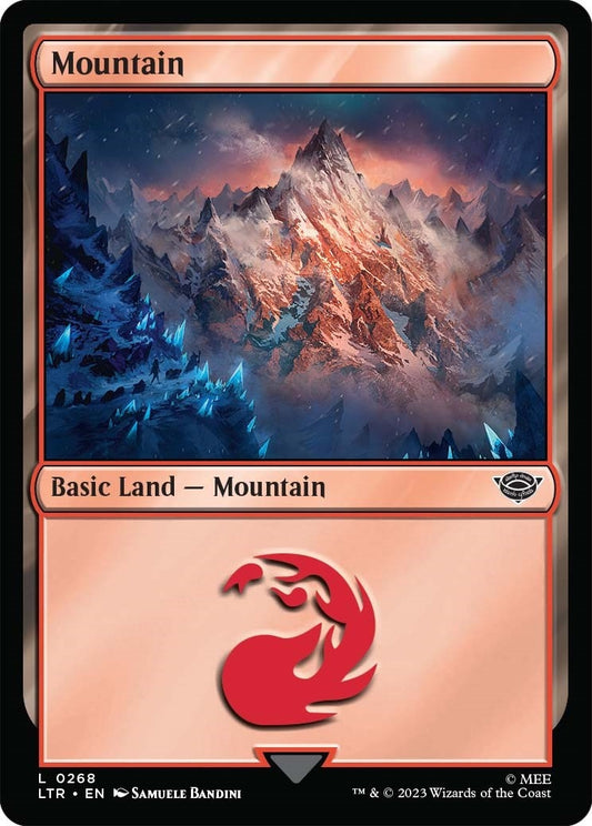 Image for Mountain (0268) (268) (Universes Beyond: The Lord of the Rings: Tales of Middle-earth) - Magic: The Gathering