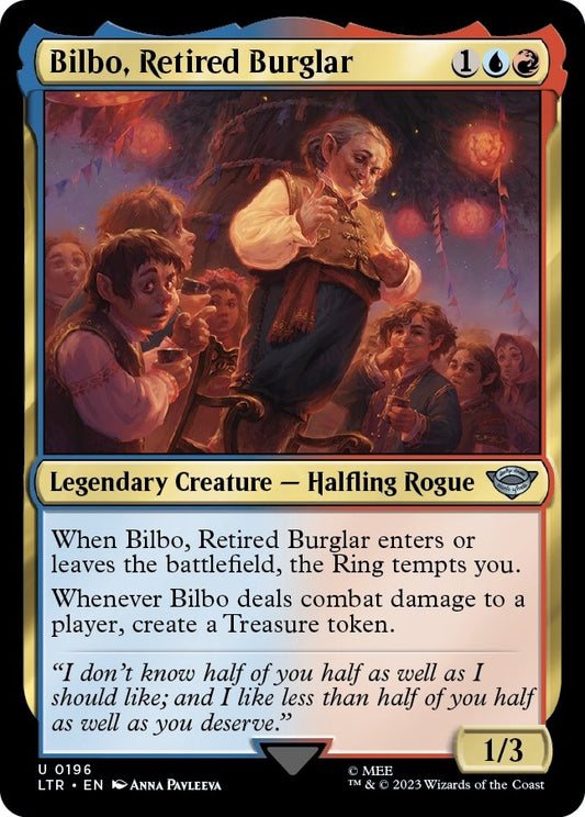 Image for Bilbo, Retired Burglar (196) (Universes Beyond: The Lord of the Rings: Tales of Middle-earth) - Magic: The Gathering