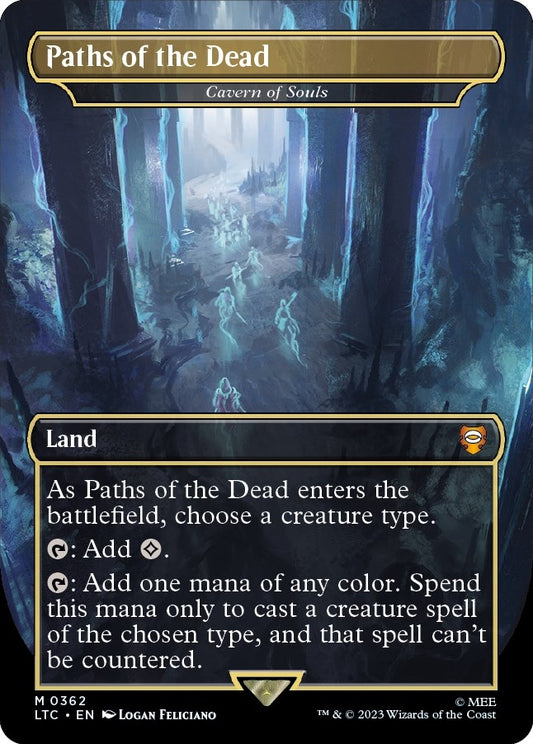 Image for Paths of the Dead - Cavern of Souls (362) (Commander: The Lord of the Rings: Tales of Middle-earth) - Magic: The Gathering