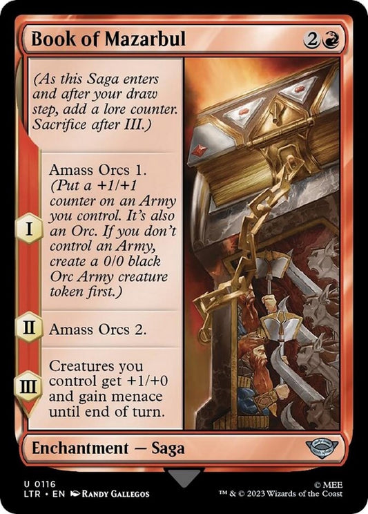 Image for Book of Mazarbul (116) (Universes Beyond: The Lord of the Rings: Tales of Middle-earth) - Magic: The Gathering
