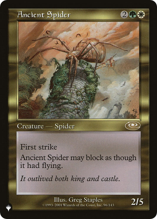 Image for Ancient Spider (96/143) (The List Reprints) - Magic: The Gathering