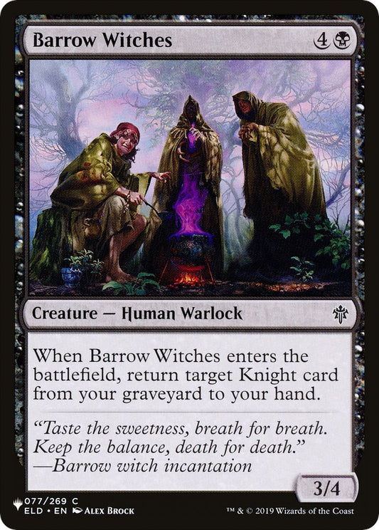 Image for Barrow Witches (077/269) (The List Reprints) - Magic: The Gathering