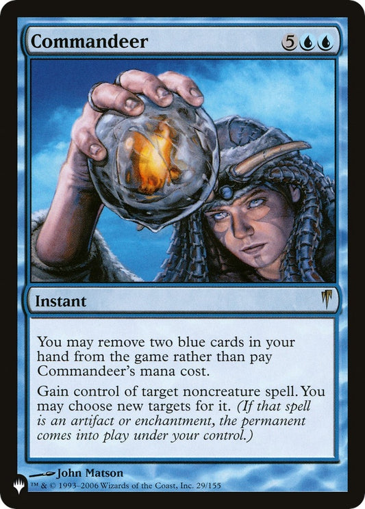 Image for Commandeer (29/155) (The List Reprints) - Magic: The Gathering