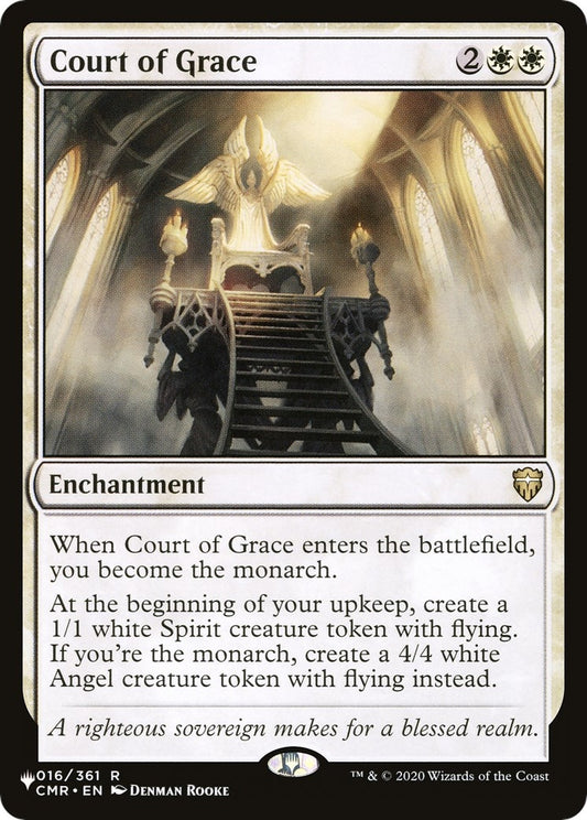 Image for Court of Grace (016/361) (The List Reprints) - Magic: The Gathering