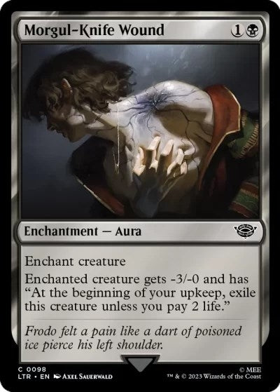 Image for Morgul-Knife Wound (98) (Universes Beyond: The Lord of the Rings: Tales of Middle-earth) - Magic: The Gathering