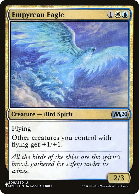 Image for Empyrean Eagle (208/280) (The List Reprints) - Magic: The Gathering