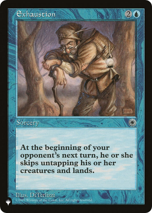 Image for Exhaustion (The List Reprints) - Magic: The Gathering