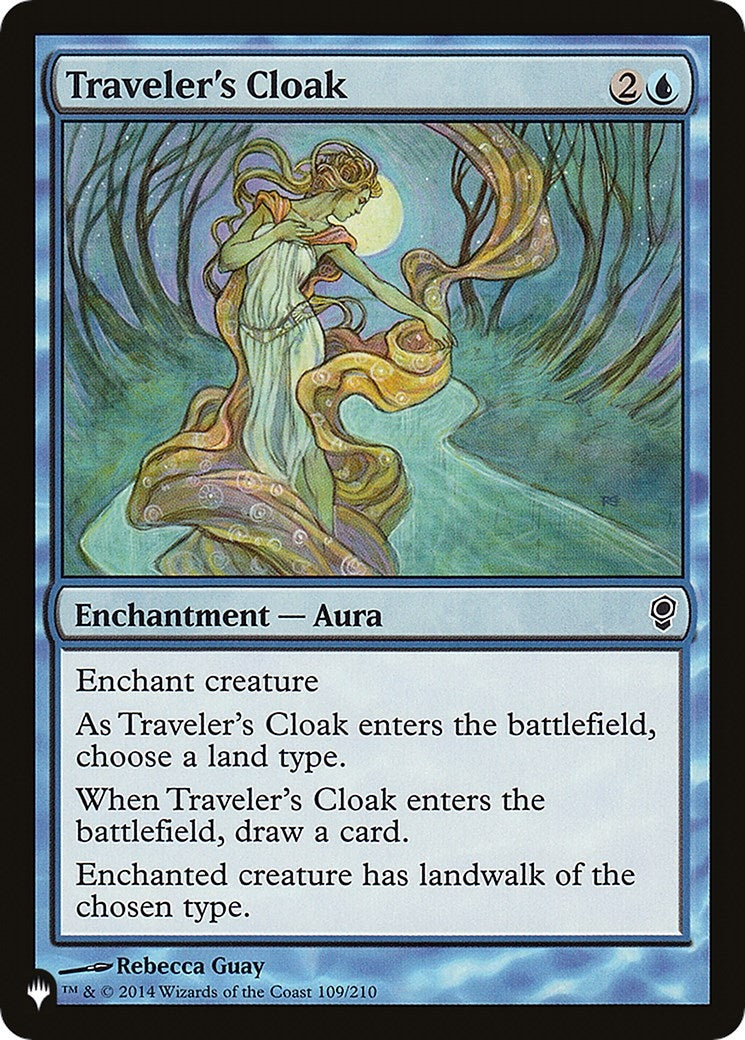 Image for Traveler's Cloak (109/210) (The List Reprints) - Magic: The Gathering