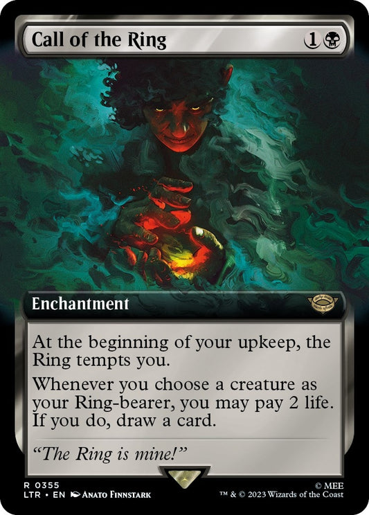 Image for Call of the Ring (Extended Art) (355) (Universes Beyond: The Lord of the Rings: Tales of Middle-earth) - Magic: The Gathering