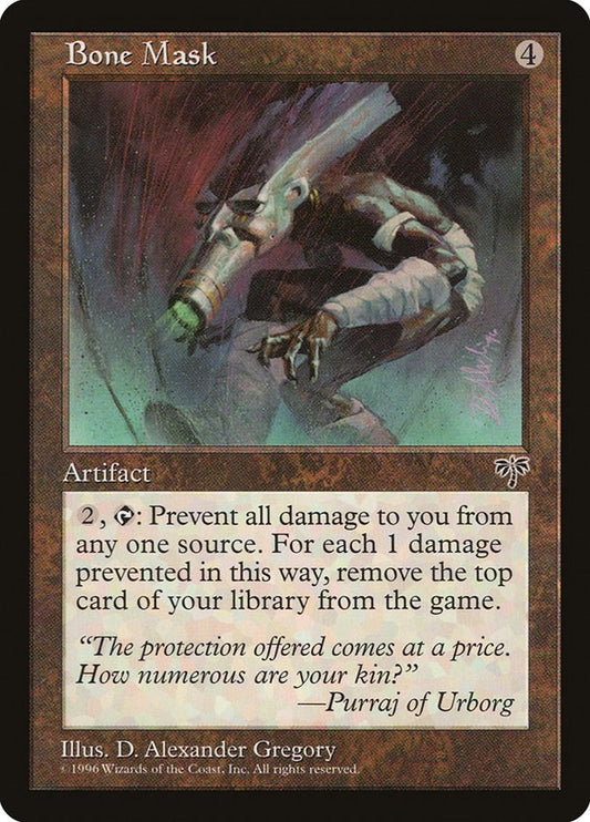 Image for Bone Mask (Mirage) - Magic: The Gathering