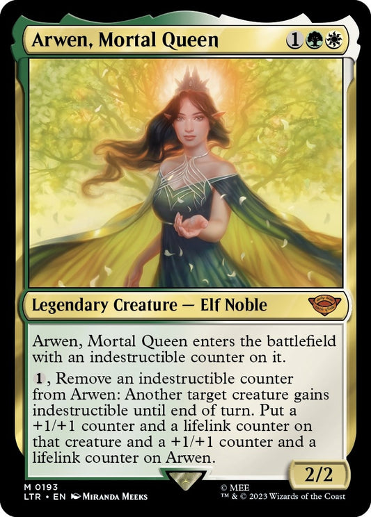 Image for Arwen, Mortal Queen (193) (Universes Beyond: The Lord of the Rings: Tales of Middle-earth) - Magic: The Gathering