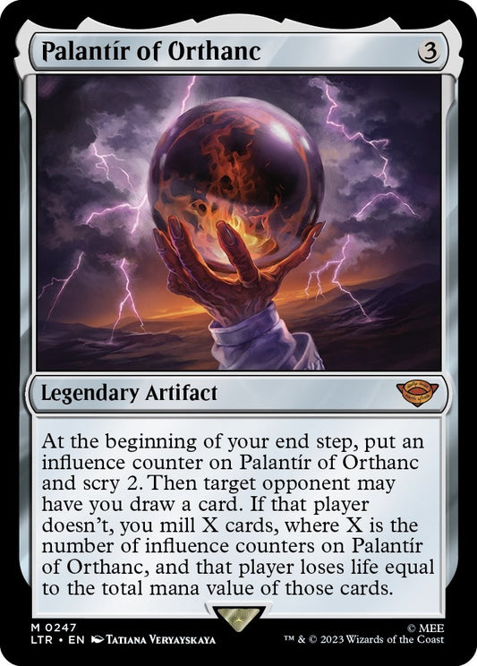 Image for Palantir of Orthanc (247) (Universes Beyond: The Lord of the Rings: Tales of Middle-earth) - Magic: The Gathering
