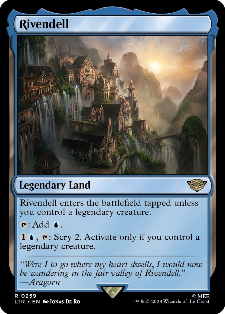 Image for Rivendell (259) (Universes Beyond: The Lord of the Rings: Tales of Middle-earth) - Magic: The Gathering