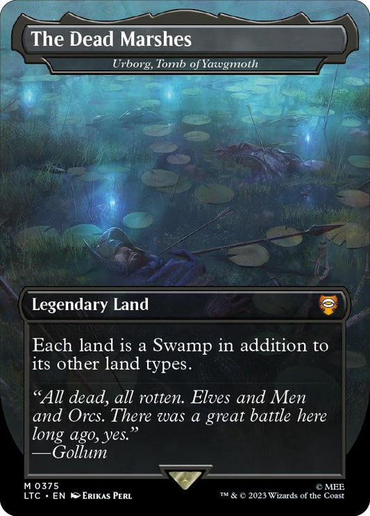 Image for The Dead Marshes - Urborg, Tomb of Yawgmoth (375) (Commander: The Lord of the Rings: Tales of Middle-earth) - Magic: The Gathering