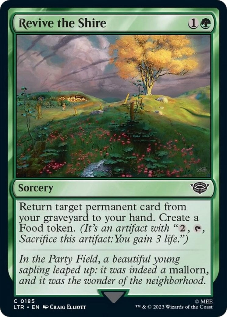 Image for Revive the Shire (185) (Universes Beyond: The Lord of the Rings: Tales of Middle-earth) - Magic: The Gathering