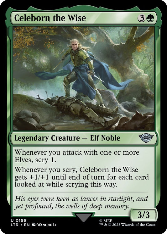 Image for Celeborn the Wise (156) (Universes Beyond: The Lord of the Rings: Tales of Middle-earth) - Magic: The Gathering