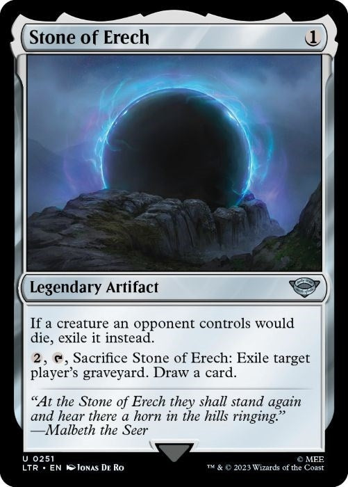 Image for Stone of Erech (251) (Universes Beyond: The Lord of the Rings: Tales of Middle-earth) - Magic: The Gathering