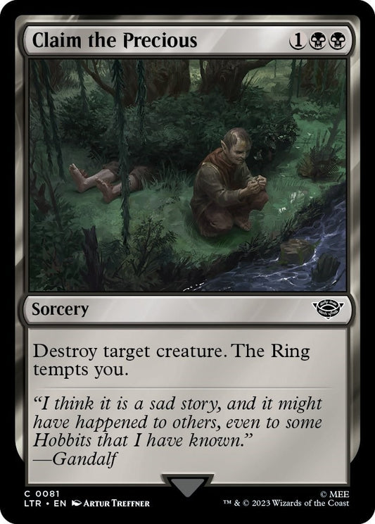 Image for Claim the Precious (81) (Universes Beyond: The Lord of the Rings: Tales of Middle-earth) - Magic: The Gathering