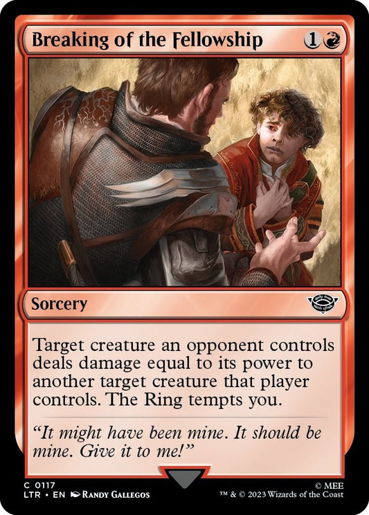 Image for Breaking of the Fellowship (117) (Universes Beyond: The Lord of the Rings: Tales of Middle-earth) - Magic: The Gathering