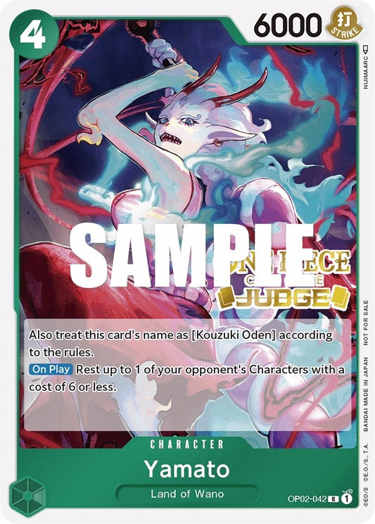 Image for Yamato (Judge) (OP02-042) (One Piece Promotion Cards) - One Piece Card Game
