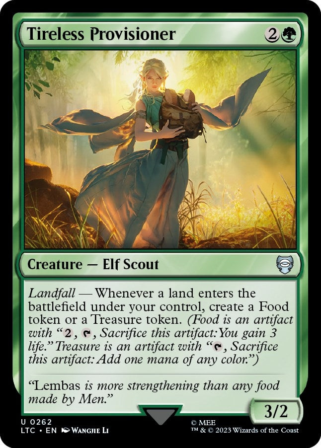 Image for Tireless Provisioner (262) (Commander: The Lord of the Rings: Tales of Middle-earth) - Magic: The Gathering