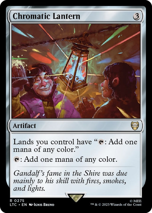 Image for Chromatic Lantern (275) (Commander: The Lord of the Rings: Tales of Middle-earth) - Magic: The Gathering