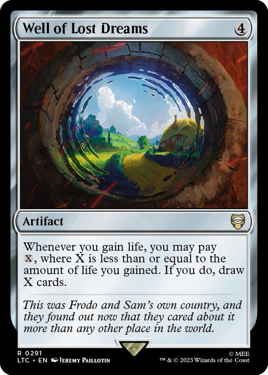 Image for Well of Lost Dreams (291) (Commander: The Lord of the Rings: Tales of Middle-earth) - Magic: The Gathering