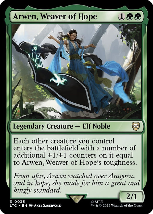 Image for Arwen, Weaver of Hope (35) (Commander: The Lord of the Rings: Tales of Middle-earth) - Magic: The Gathering