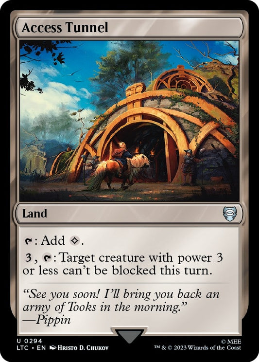 Image for Access Tunnel (294) (Commander: The Lord of the Rings: Tales of Middle-earth) - Magic: The Gathering
