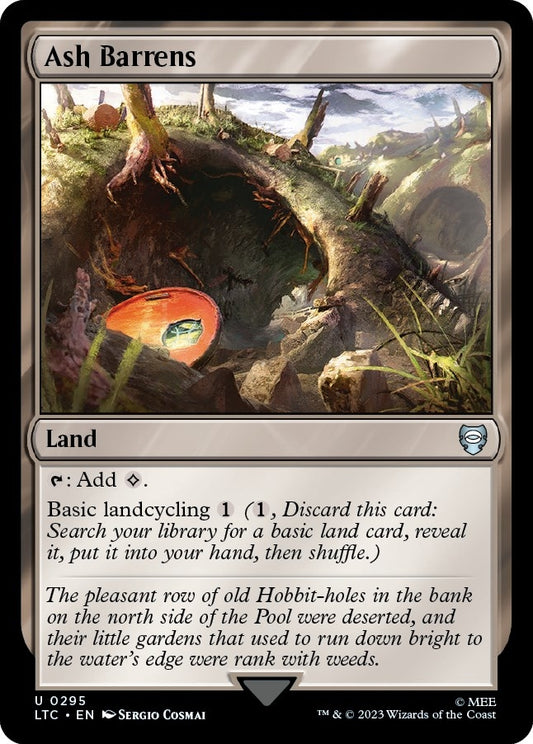 Image for Ash Barrens (295) (Commander: The Lord of the Rings: Tales of Middle-earth) - Magic: The Gathering