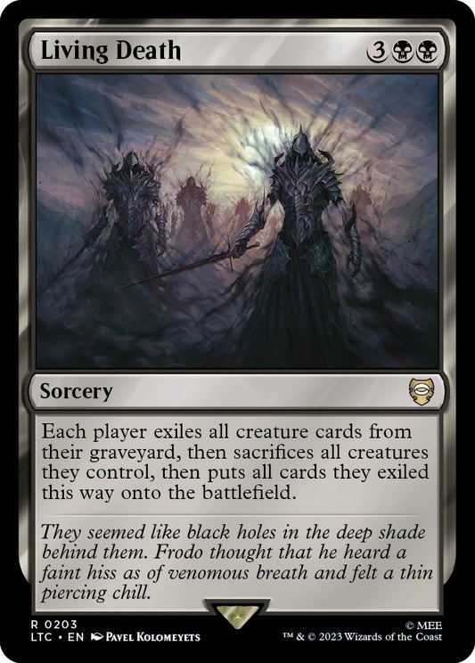 Image for Living Death (203) (Commander: The Lord of the Rings: Tales of Middle-earth) - Magic: The Gathering