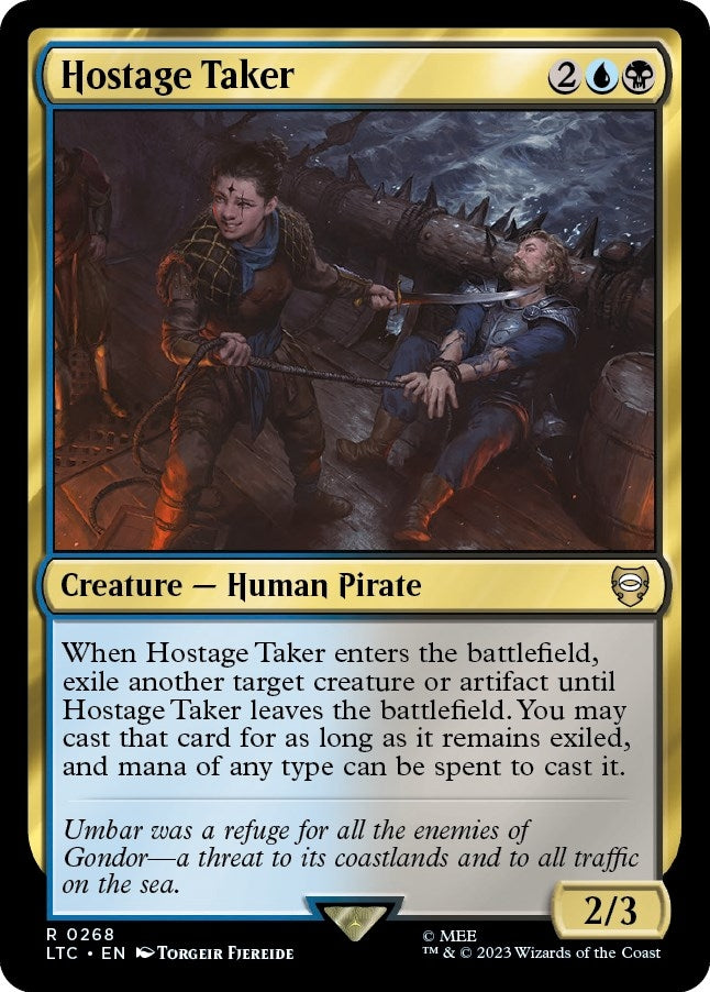 Image for Hostage Taker (268) (Commander: The Lord of the Rings: Tales of Middle-earth) - Magic: The Gathering