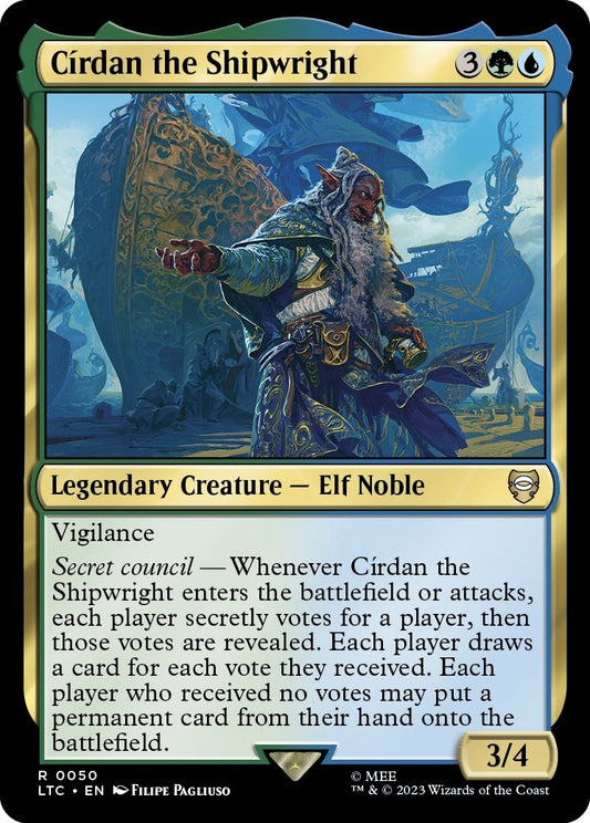 Image for Cirdan the Shipwright (50) (Commander: The Lord of the Rings: Tales of Middle-earth) - Magic: The Gathering