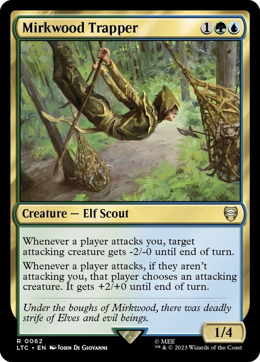 Image for Mirkwood Trapper (62) (Commander: The Lord of the Rings: Tales of Middle-earth) - Magic: The Gathering