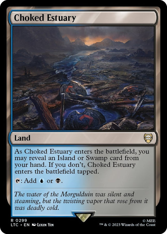Image for Choked Estuary (299) (Commander: The Lord of the Rings: Tales of Middle-earth) - Magic: The Gathering